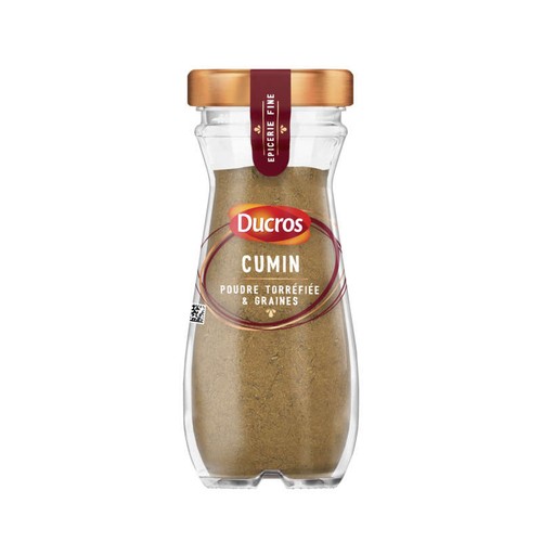 Ducros Mélange Cumin Torréfié, Doux, Idéal Pour Le Chili Con Carné, Guacamole, Couscous Et Viandes 50g