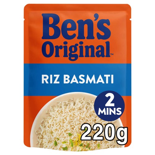 Ben'S Original Riz basmati micro-ondable 220g