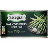 Cassegrain Haricots Verts très fins coupés 220g