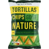Monoprix Tortillas chips goût nature 150g