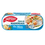 Saupiquet Filets de Maquereaux vin blanc & aromates 176g