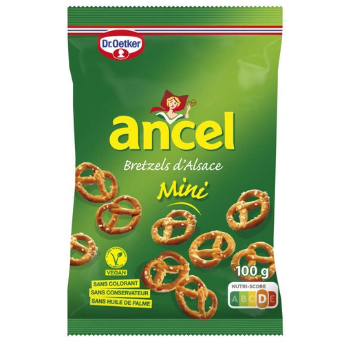 Ancel Mini Bretzels d'Alsace 100g