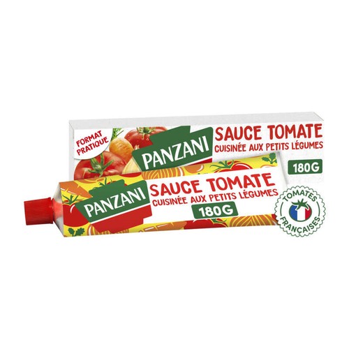 Panzani Sauce tomate aux petits légumes le tube de 180g