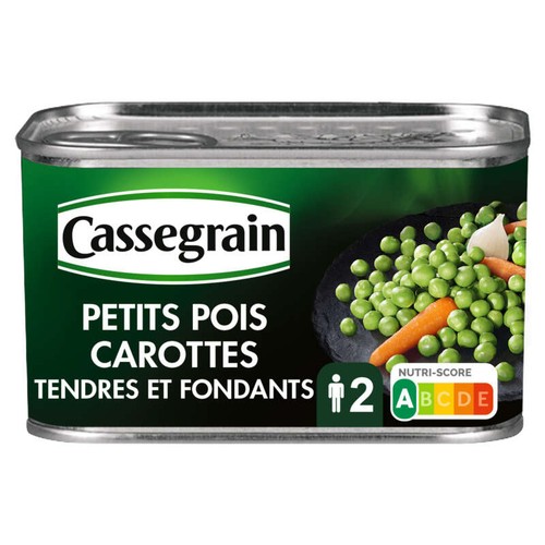 Cassegrain Petits Pois & Carottes 265g