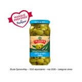 Tramier Olives vertes natures dénoyautées moins 25% de sel 160g