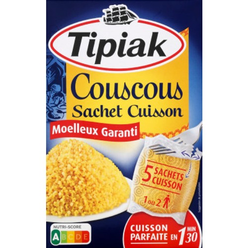 Tipiak Couscous Sachets Cuisson x5 500g