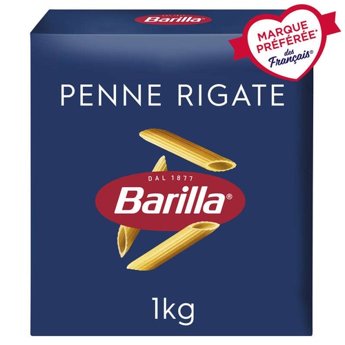 Barilla Pâtes penne rigate 1kg