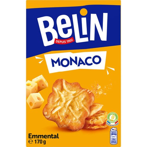 Belin Crackers À L'Emmental 170g