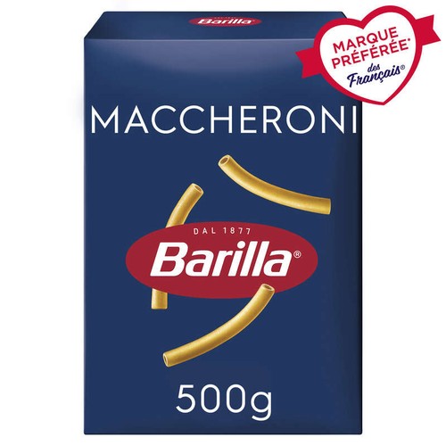 Barilla Pâtes maccheroni 500g