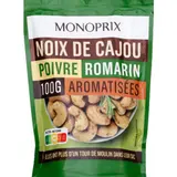 Monoprix Noix cajou poivre romarin 100g