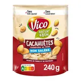 Vico Natur' & bon Cacahuètes grillées non salées 240g