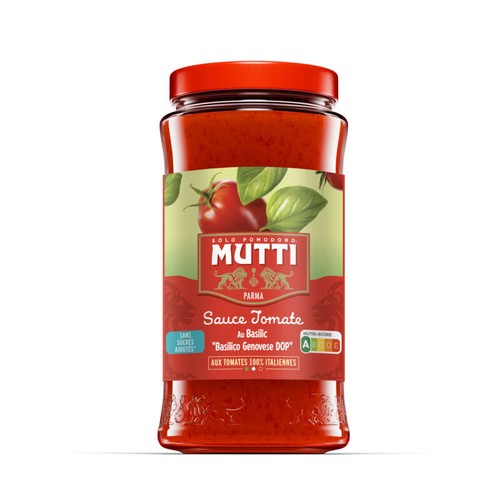 Mutti Sauce Tomate Basilique 400g