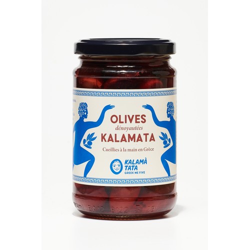 Kalamatata Olives de Kalamata Dénoyautées 160g