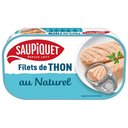Saupiquet Filets de Thon au Naturel 115g