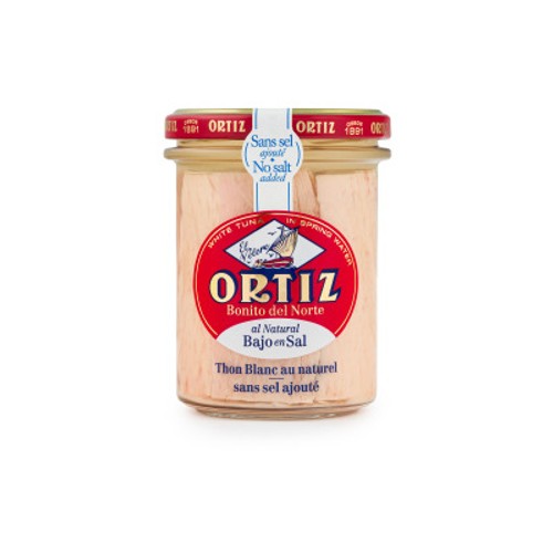 Ortiz Thon Blanc Germon Au Naturel Pauvre En Sel 220g