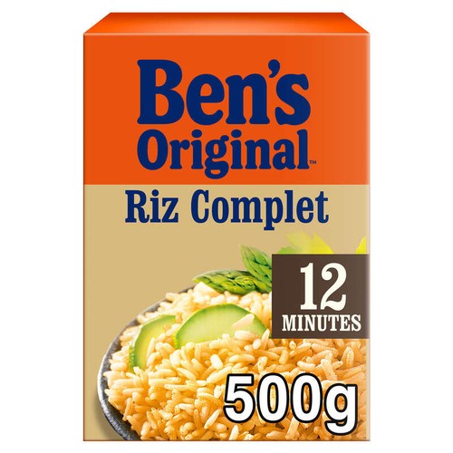 Ben's Original Riz complet en Grain Extra Tendre vrac 500g