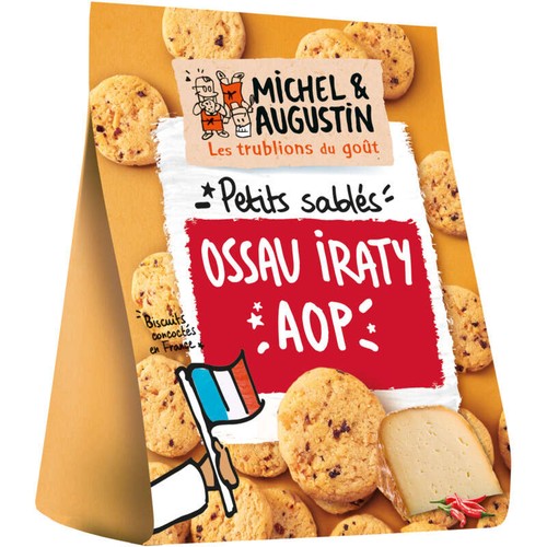 Michel & Augustin Sablés apéritif Ossau Iraty AOP 100g