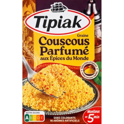 Tipiak Couscous Parfumé Aux Epices Du Monde 510g