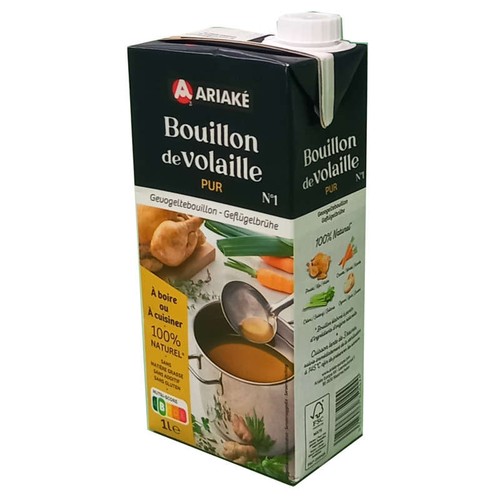 Ariaké Bouillon de Volaille pur N°1 - 1L