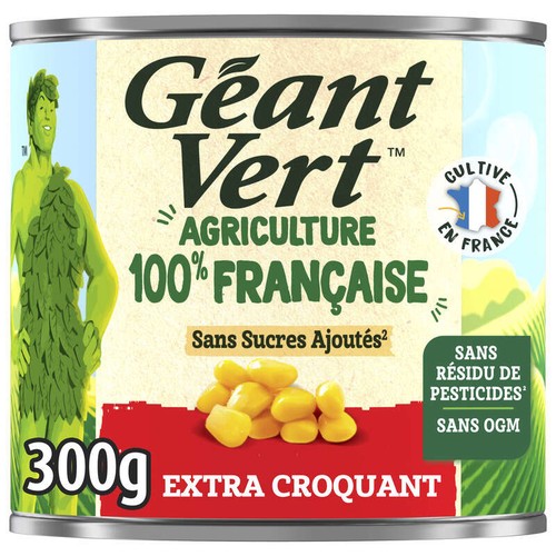 Géant Vert Maïs Doux Extra Croquant Sans Ogm 285G