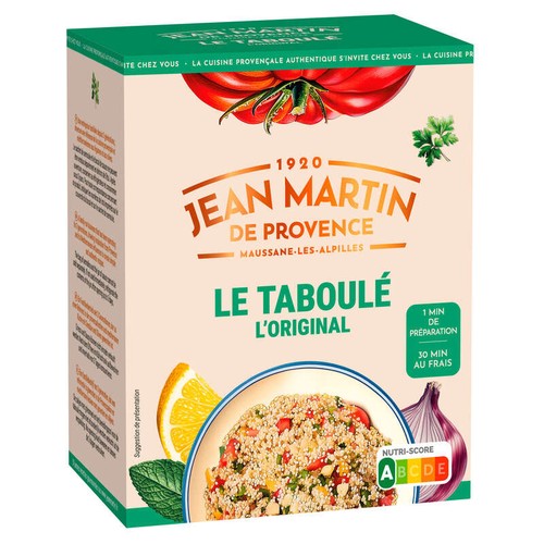 Jean Martin Taboulé 3/4 personnes 630g