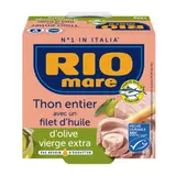 Rio Mare Thon entier MSC avec un filet d'huile d'olive vierge extra 120g
