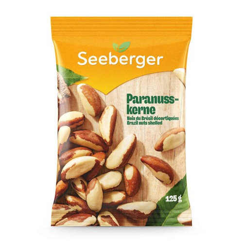 Seeberger Noix Du Brésil Décortiquées Nature 125g