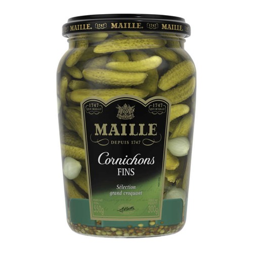 Maille Cornichons Fins 300g