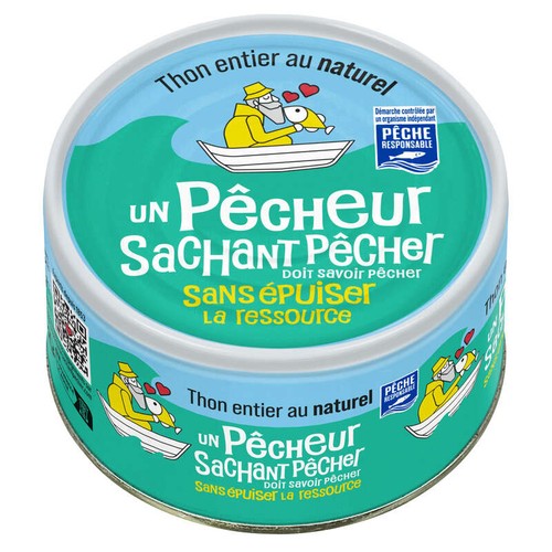 Un Pécheur sachant Pécher 1/6 Thon entier 93g