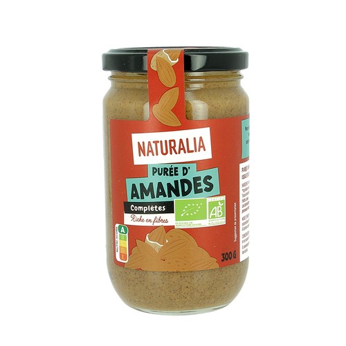Naturalia Purée d’Amandes complètes  300g