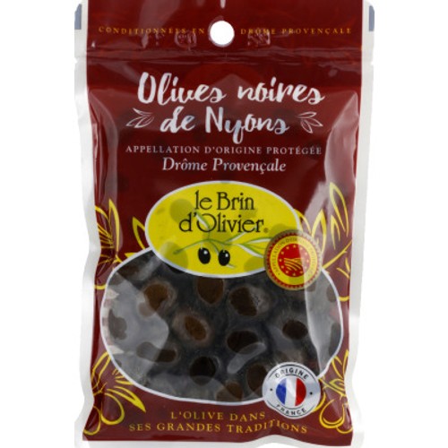 Le Brin d'Olivier Olives Noires de Nyons Aop 150g