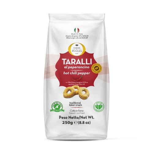 Terra Di Puglia Taralli Au Piment 250g
