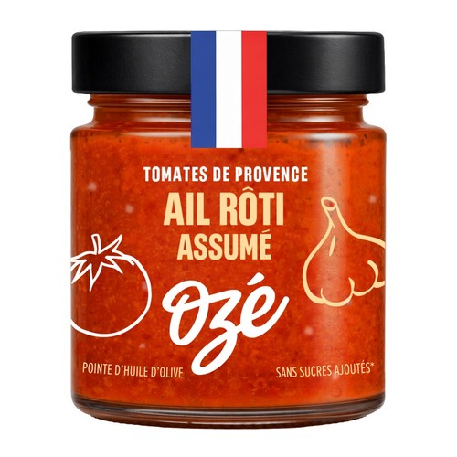 Ozé Sauce Tomate ail rôti Assumé 180g