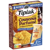 Tipiak Graine Couscous Parfumé Aux Épices Du Monde 4x65g