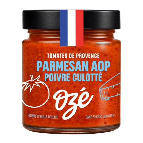 Ozé Sauce Tomate Parmesan Aop poivre Culotté 180g