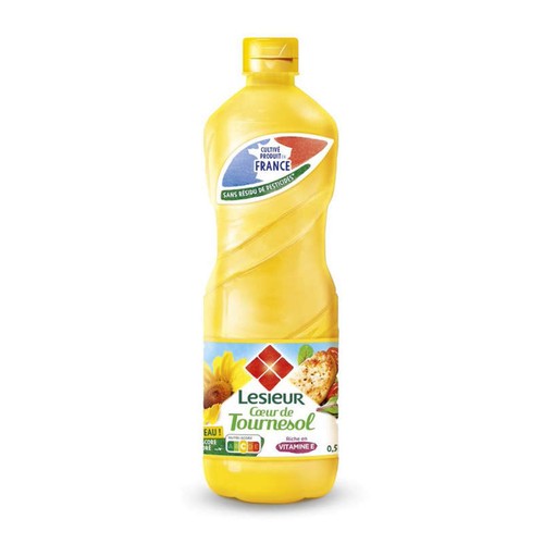 Lesieur Huile cœur de tournesol 50cl