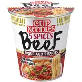Nissin Nouilles Japonaises Bœuf 5 Épices Cups 64g