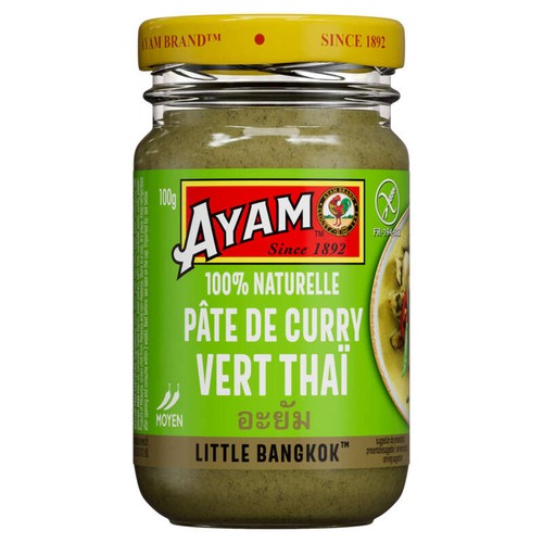 Ayam Thaïlande Pâte de Curry Vert 100g