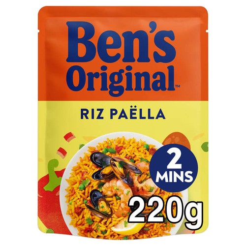 Ben's Original Riz paëlla micro-ondable 220g
