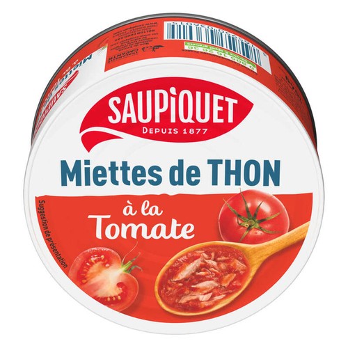 Saupiquet Miettes de Thon à la Tomate 160 g