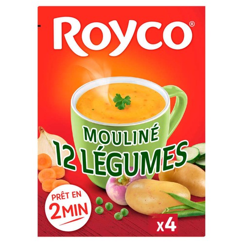 Royco Mouliné 12 légumes 4x20cl