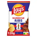 Lay's Chips Ondulées Saveur Barbecue Ribs 120g