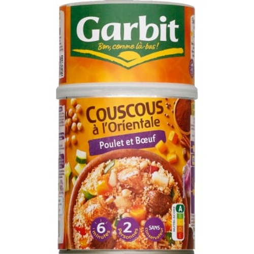 Garbit Couscous Royal Au Poulet & Bœuf 980g