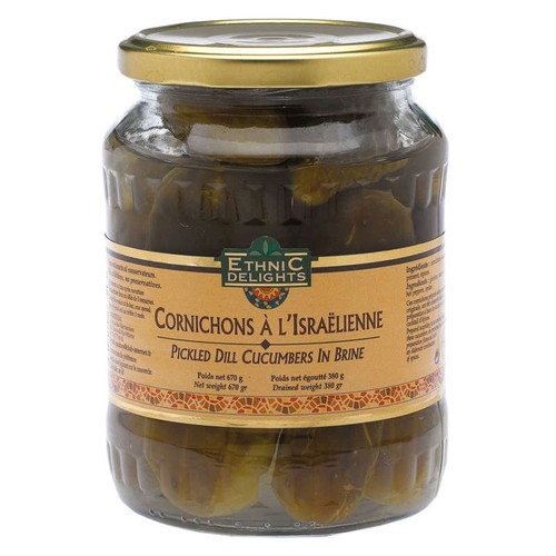 Ethnic Delight Cornichons à l'Israélienne 380g