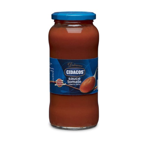 Sauce Tomate Frito Cidacos 565g