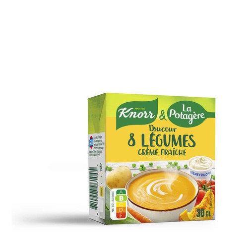 Knorr Soupe Douceur de 8 Légumes à la Crème Fraîche 30cl