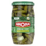 Amora Cornichons Extra-Fins Bocal Croq'Vert 370g