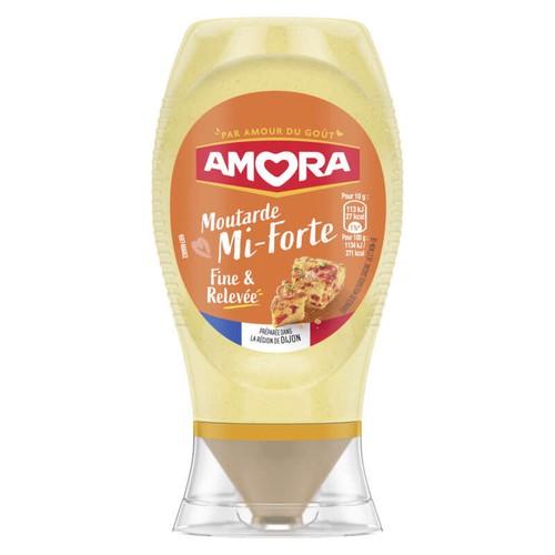 Amora Moutarde Mi-Forte 260g