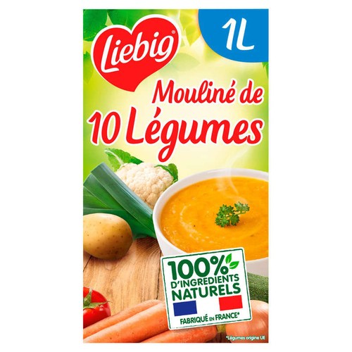 Liebig PurSoup' Mouliné de 10 légumes 1L
