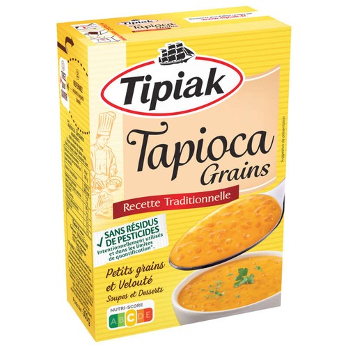 Tipiak Topioca Grains Recette Traditionnelle 300g